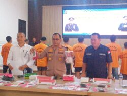 Polres Batanghari Berhasil Amankan 14 Tersangka Kasus Narkotika