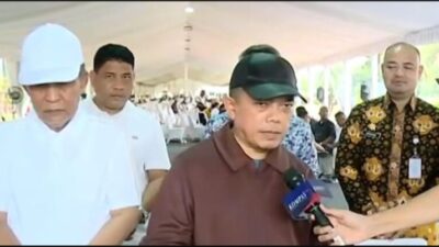 Al Haris dan Abdullah Sani Ikuti Gladi Kotor Jelang Pelantikan di Monas