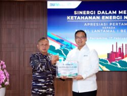 Bongkar Pencurian Avtur, Pertamina Apresiasi Lantamal 1 Belawan
