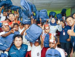 Relawan Bakti BUMN Inspirasi Siswa Merauke