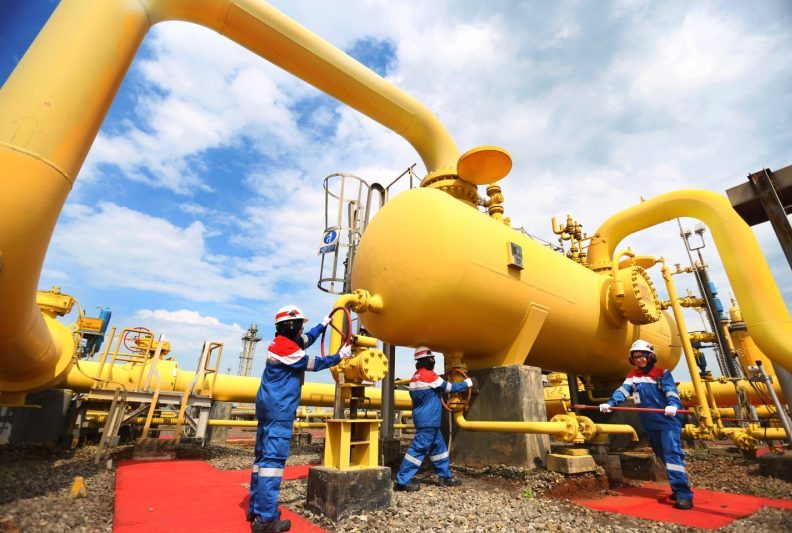 Infrastruktur Gas Bumi.