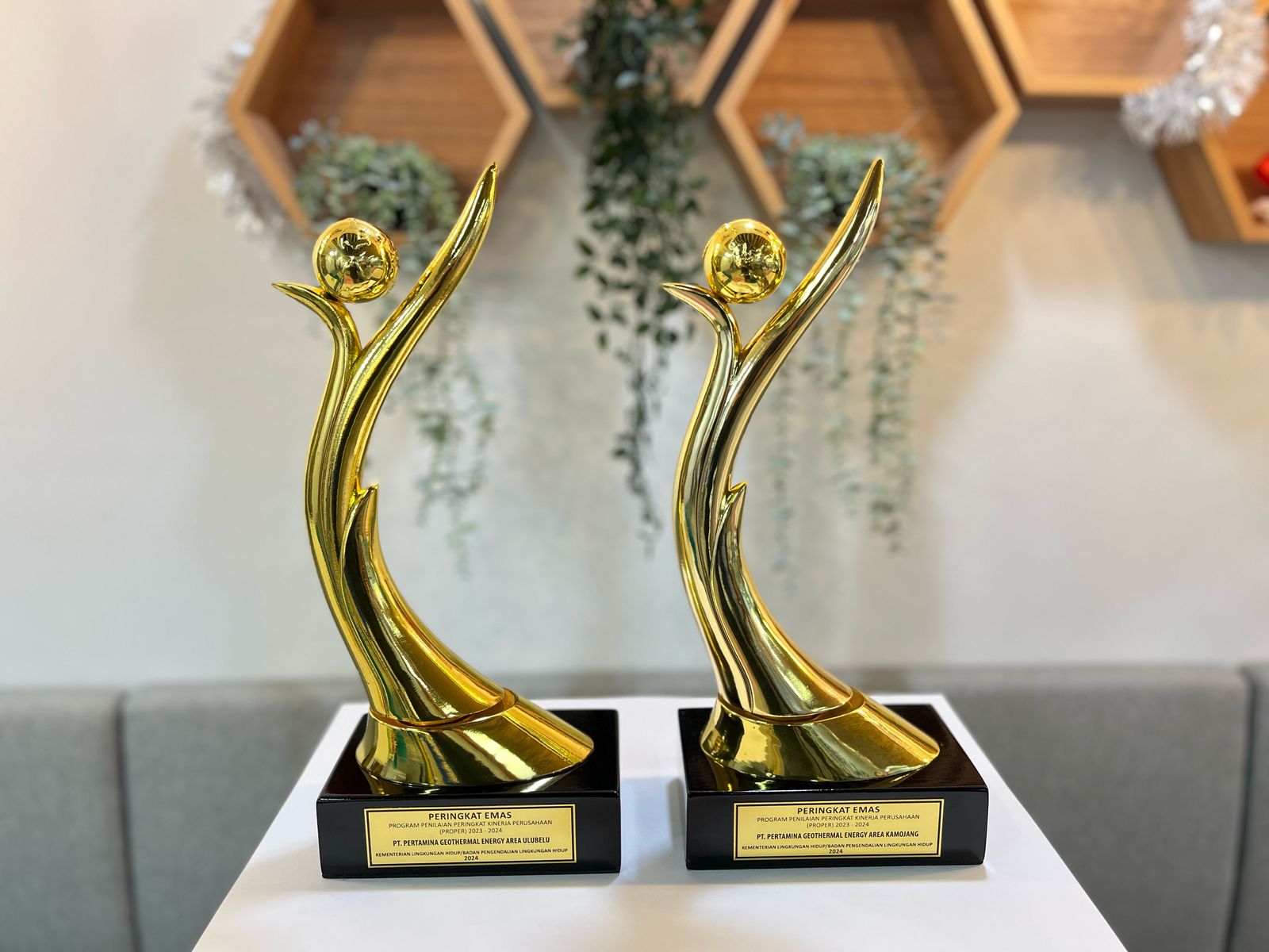 PGE Area Kamojang dan PGE Area Ulubelu Raih PROPER Emas