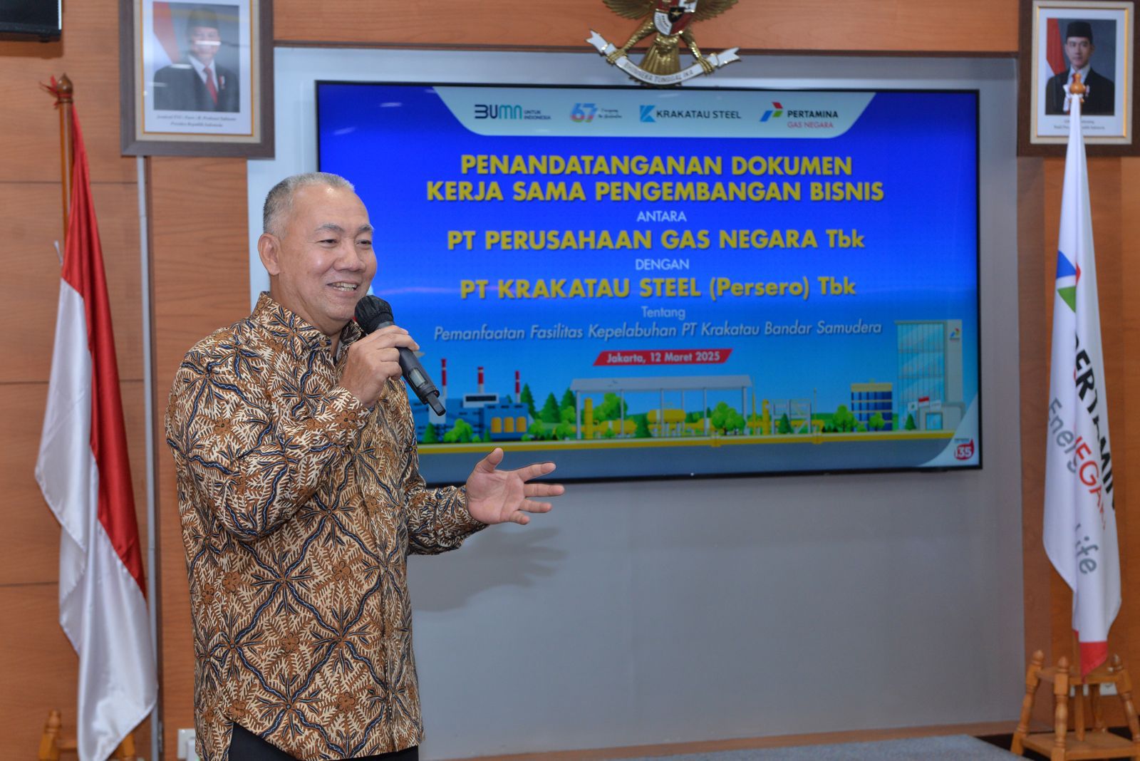 Direktur Utama PGN, Arief Setiawan Handoko. Dok: Istimewa