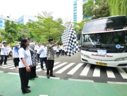 Kementerian PU Lepas 473 Pemudik Gratis