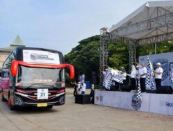 PGN Berangkatkan 1.267 Pemudik dari Jakarta