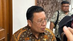 Kepala Badan Pangan Nasional (Bapanas) Arief Prasetyo Adi usai menghadiri Rapat Koordinasi Perubahan Neraca Komoditas di kantor Kementerian Koordinator Bidang Pangan, Jakarta, Jumat (16/5/2026).