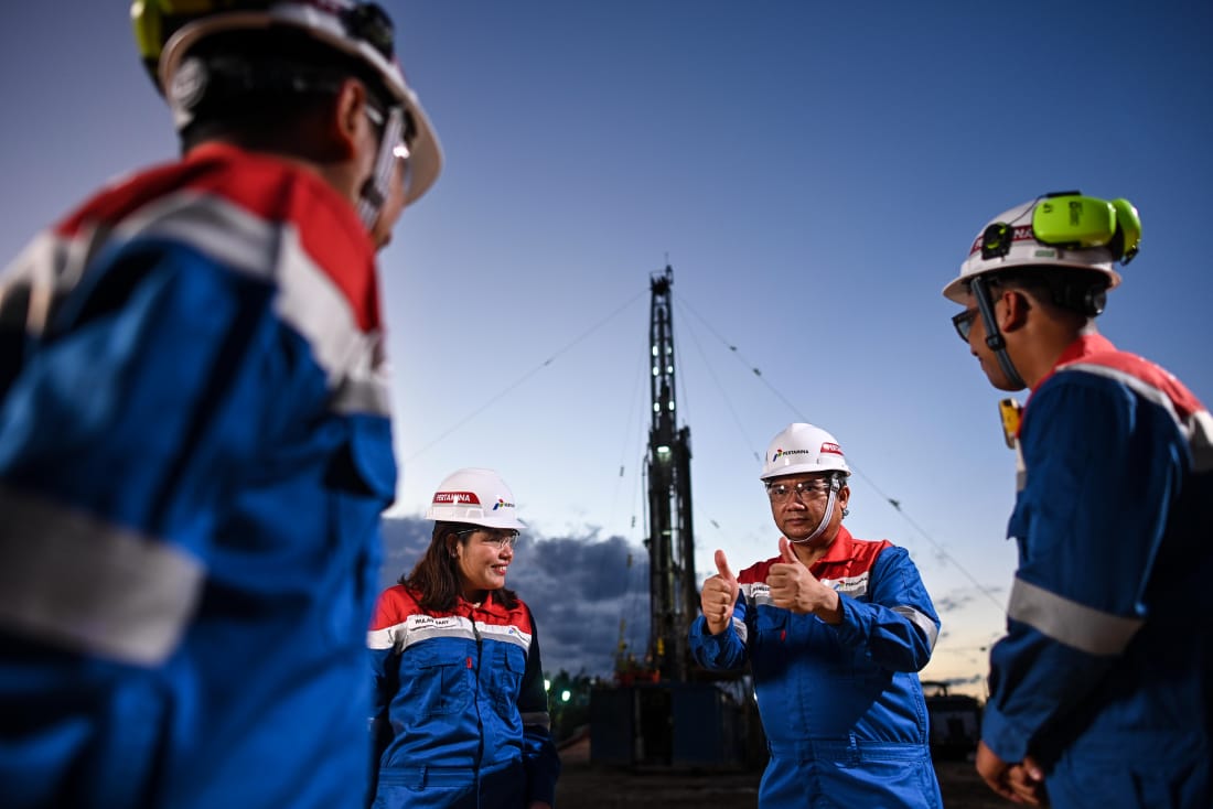 Pekerja Pertamina Hulu Energi