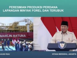Prabowo: Dua Lapangan Minyak di Natuna Tonggak Capai Swasembada Energi