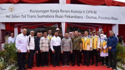 Kunjungan Kerja Komisi V DPR RI di Provinsi Riau