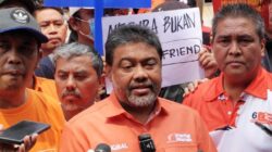 Presiden Partai Buruh Said Iqbal saat ditemui di Jakarta,Sabtu (23/8/2024).