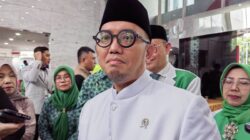 Wakil Kepala Badan Penyelenggara Haji (BP Haji) Dahnil Anzar Simanjuntak dalam wawancara cegat di Jakarta, Sabtu (23/8/2025).
