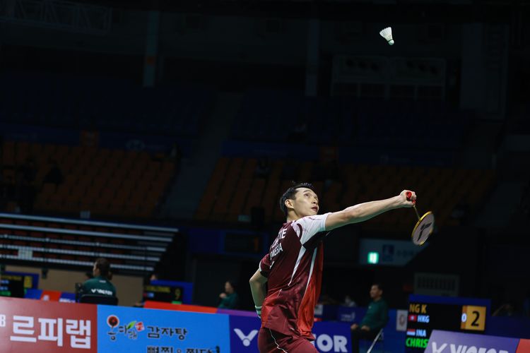 Jonatan Christie Juara Usai Kalahkan Anders Antonsen Pada Final Korea Open 2025