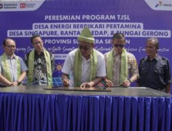Resmikan Desa Energi Berdikari di Sumatera Selatan, Kilang Pertamina : Upaya Wujudkan Energi Berkelanjutan