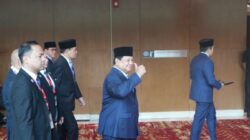 Presiden Prabowo Subianto saat akan menghadiri sejumlah KTT terkait di sela KTT Ke-47 ASEAN di Kuala Lumpur Convention Centre, Malaysia, Senin (27/10/2025).