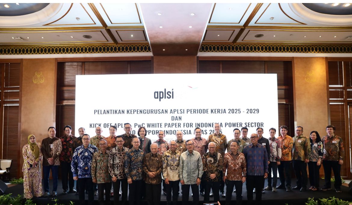 Asosiasi Produsen Listrik Swasta Indonesia (APLSI) resmi melantik Pengurus dan Komite Kerja periode 2025–2029