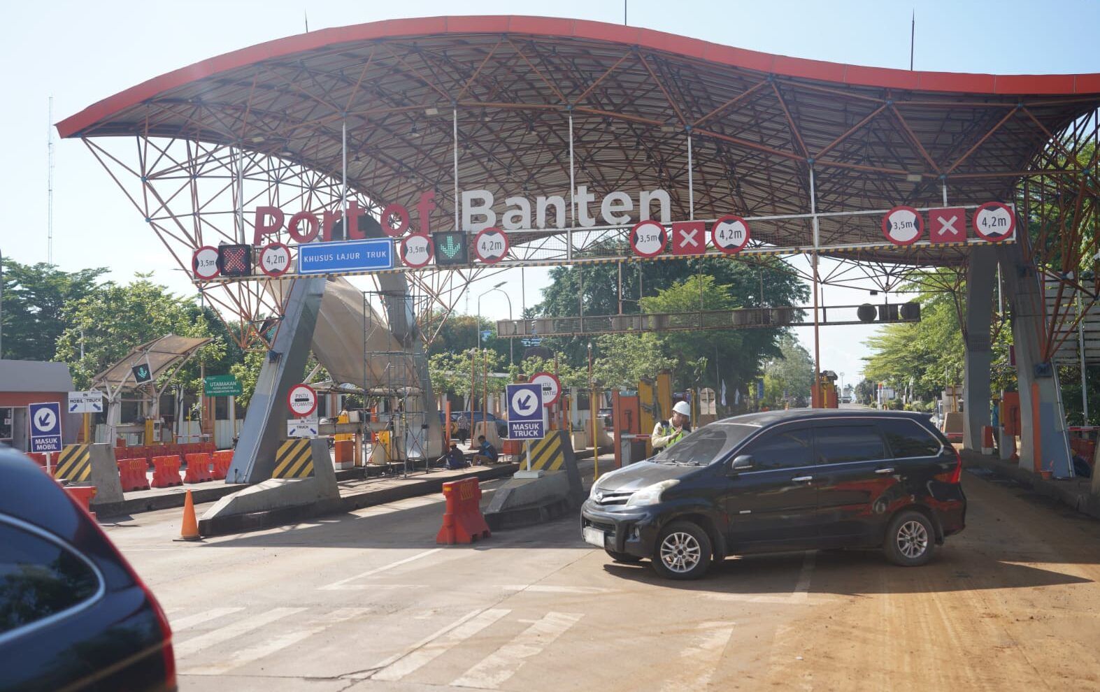 Ilustrasi - Gerbang Tol Banten