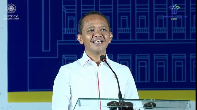 Menteri Energi dan Sumber Daya Mineral (ESDM) Bahlil Lahadalia