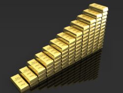 Harga Emas Dunia Cetak Sejarah Tembus AS$4.500