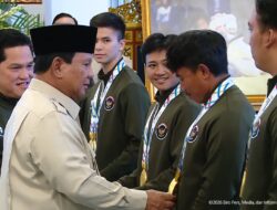 Presiden Prabowo Serahkan Bonus Atlet SEA Games 2025