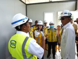 Menteri Dody Tinjau Progres Pembangunan Huntara di Aceh Tamiang