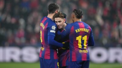 Barcelona Tunjukan Jatidiri Usai Tumbangkan Slavia Praha 4-2