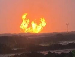 Ledakan Pipa Gas PT TGI di Inderagiri Hilir Akibatkan 10 Orang Terluka