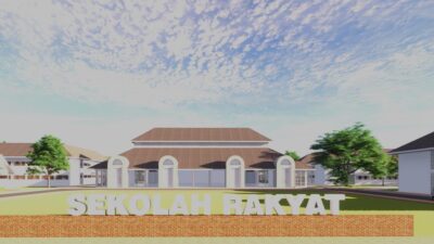 Ilustrasi- Desain sekolah Rakyat yang akan dibangun oleh Kementerian PU pada tahap 2.