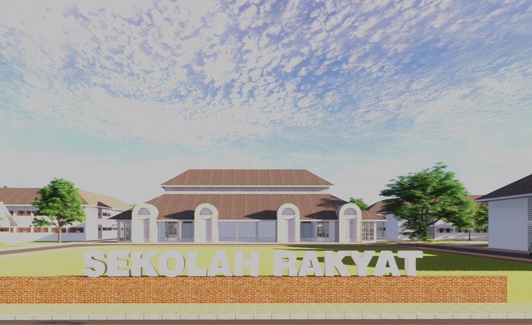 Ilustrasi- Desain sekolah Rakyat yang akan dibangun oleh Kementerian PU pada tahap 2.